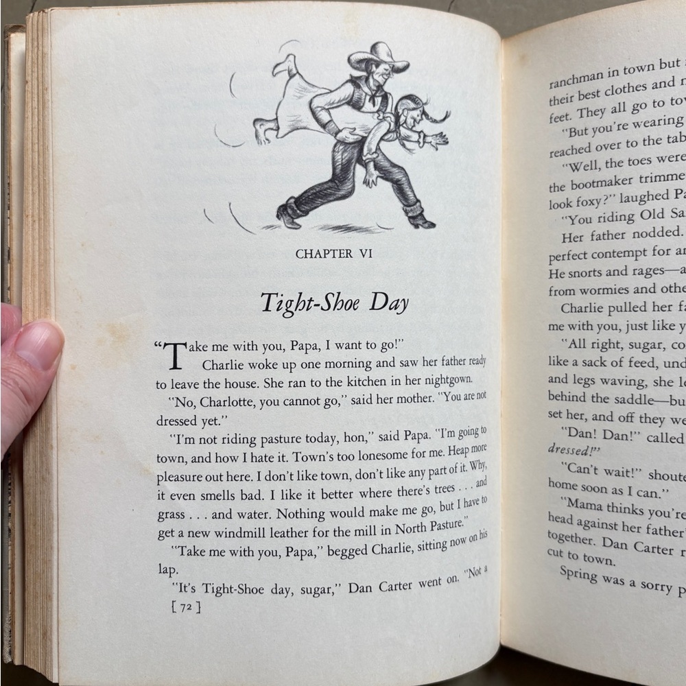 Signed Texas Tomboy First Edition Lois Lenski Inscribed Childrens Classic TX - Picture 5 of 11